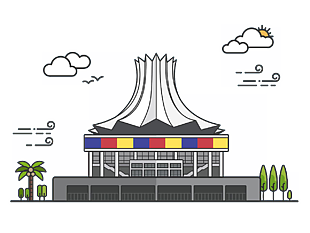 南宁东盟博览会建筑物