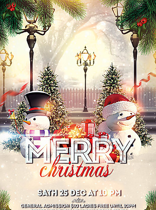 圣诞海报