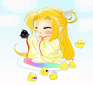 Q版小鸟