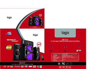 产品音响包装彩盒