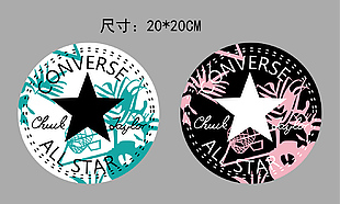 圆圈五角星conver