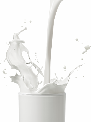 食品 牛奶 玻璃杯 喷溅 素材(658x1323)
