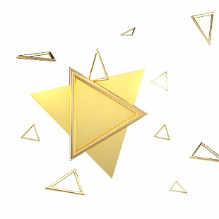 金色三角图片 金色三角素材 金色三角模板免费下载 六图网