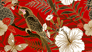 中式 纹理 花纹 图案 背景素材