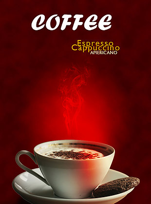 咖啡宣传单