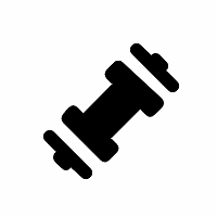 健身哑铃图标