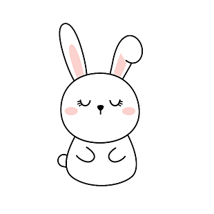 卡通小兔子