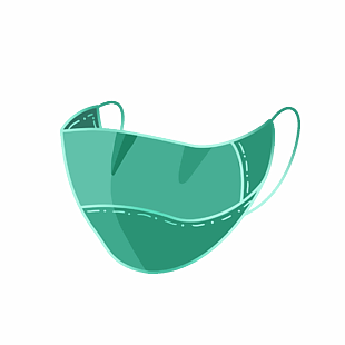 卡通医用口罩图案