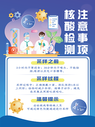 核算检测温馨提示