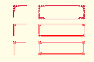 古典边框纹理素材设计