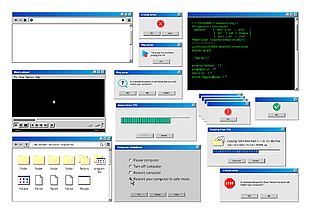 电脑弹窗界面设计