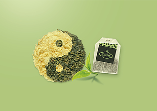 中式茶包VI样机设计