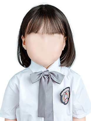 女孩影楼证件照摄影模板下载