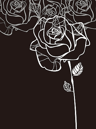 矢量图花