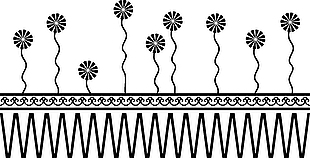 矢量图花