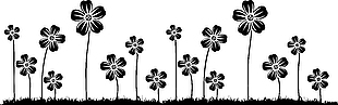 矢量图花