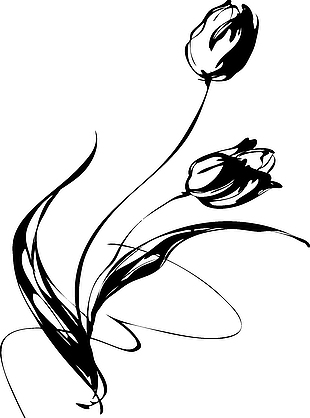 矢量图花