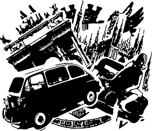 矢量图车