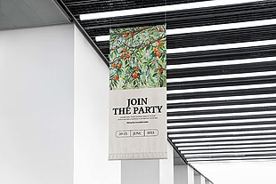 艺术展馆形象VI品牌样机素材