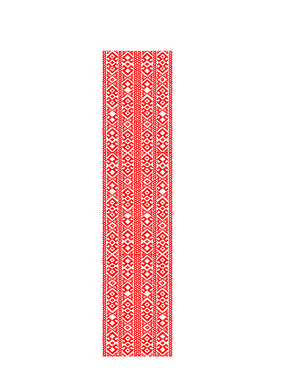 红色中式花纹边框素材