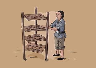 创意个性月饼包装素材下载