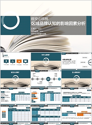 实用农林经济管理答辩开题报告PPT模板