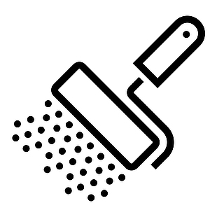 粘毛器矢量图
