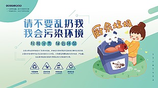 绿色文明城市公益海报