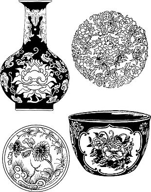中国瓷器传统图案花纹