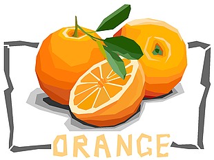 鲜香美味水果橙子