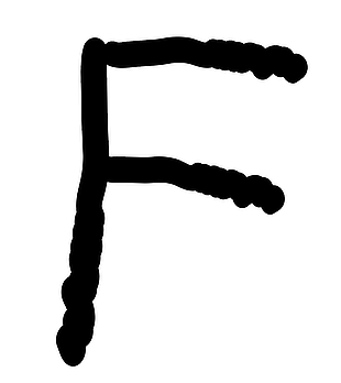 艺术字F