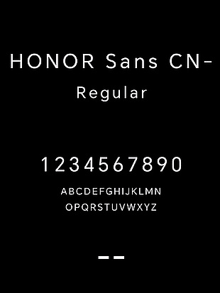 HONORSansCN-Regular