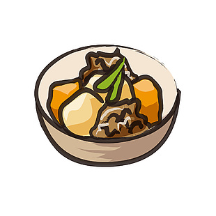 居酒屋沙拉插画