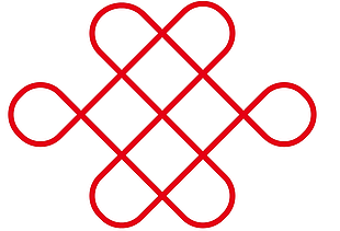 中国结矢量图案