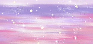 粉紫色浪漫梦幻星星点缀背景
