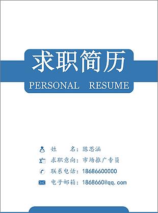 数据产品经理个人简历模板