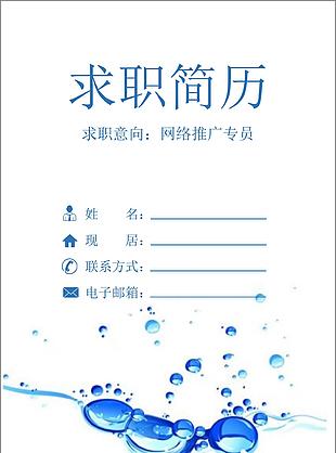 网络管理简历样式