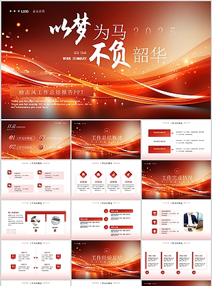 2025以梦为马不负韶华工作总结报告