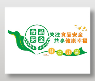 食品安全文化墙设计