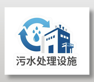 污水处理设施logo设计