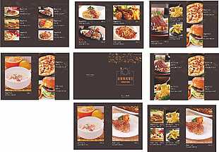 享受漫时光西餐菜单