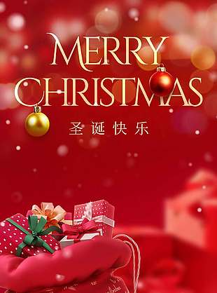 圣情已待诞愿有你节日活动海报