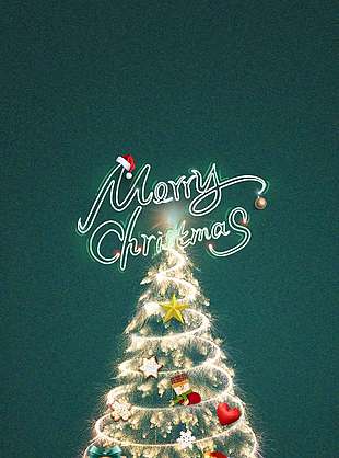 诞愿有你温暖相伴圣诞节海报