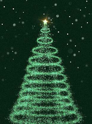 圣诞快乐美好时光与你一起节日海报