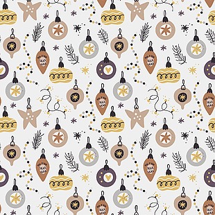 文艺风小物件装饰印花图案