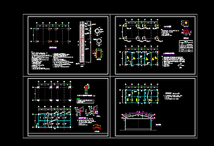 单层功能房桩基础结构施工设计