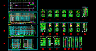 公建厂房建筑施工图屋面光伏设计