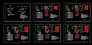悬臂式挡土墙配筋结构施工设计