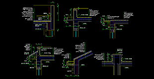 天沟女儿墙节点建筑施工设计