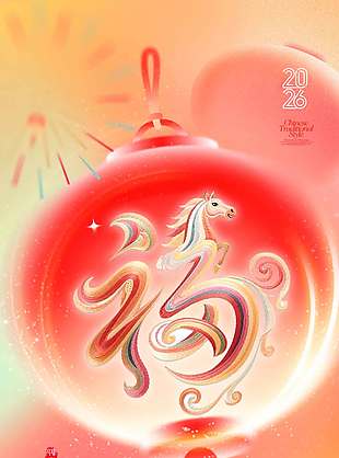 满城灯火迎小年传统节日海报